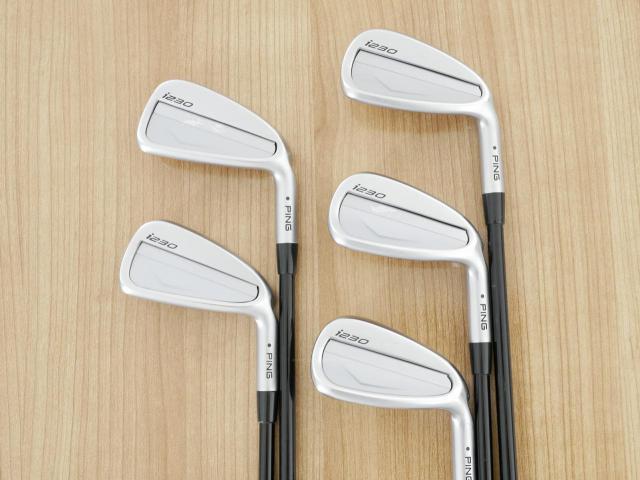 Iron set : Ping : ชุดเหล็ก Ping i230 (ออกปี 2023) มีเหล็ก 6-Pw (5 ชิ้น) ก้านกราไฟต์ Ping ALTA J CB Flex SR