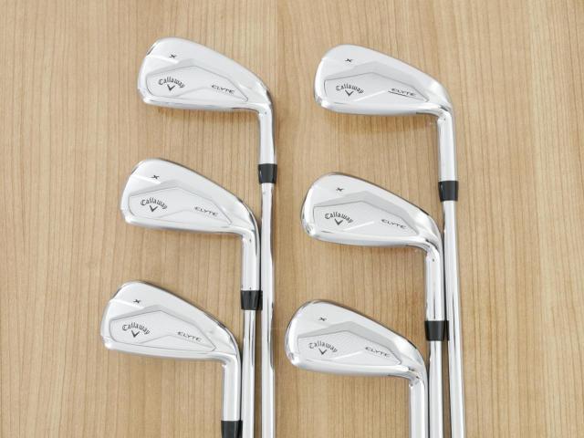 Iron set : Callaway : ชุดเหล็ก Callaway ELYTE X (ออกปี 2025 ตีง่ายมาก ไกล Japan Spec.) มีเหล็ก 6-Pw,Aw (6 ชิ้น) ก้านเหล็ก NS Pro 950 NEO Flex S