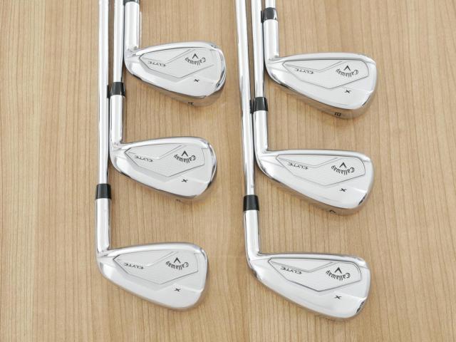 Iron set : Callaway : ชุดเหล็ก Callaway ELYTE X (ออกปี 2025 ตีง่ายมาก ไกล Japan Spec.) มีเหล็ก 6-Pw,Aw (6 ชิ้น) ก้านเหล็ก NS Pro 950 NEO Flex S