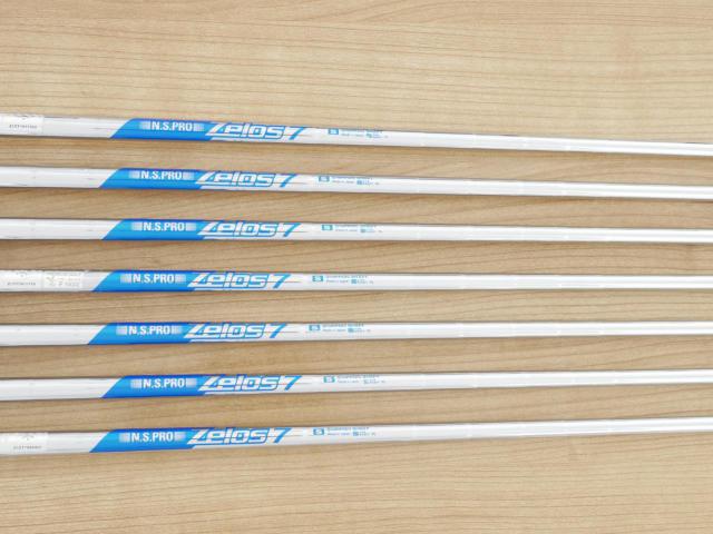 Iron set : Callaway : ชุดเหล็ก Callaway Paradym Ai Smoke (ออกปี 2024 ตีง่ายมาก ไกล Japan Spec.) มีเหล็ก 5-Pw,Aw (7 ชิ้น) ก้านเหล็ก NS Pro ZELOS 7 Flex S