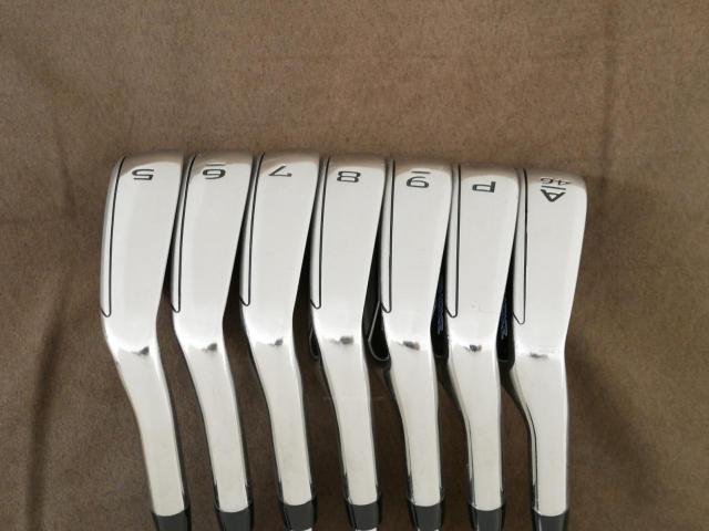 Iron set : Callaway : ชุดเหล็ก Callaway Paradym Ai Smoke (ออกปี 2024 ตีง่ายมาก ไกล Japan Spec.) มีเหล็ก 5-Pw,Aw (7 ชิ้น) ก้านเหล็ก NS Pro ZELOS 7 Flex S