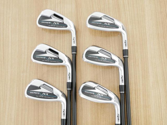 Iron set : Honma : ชุดเหล็ก Honma Beres NX (รุ่นปี 2023) มีเหล็ก 7-11,Aw (6 ชิ้น) ก้านกราไฟต์ Honma Vizard 45 Flex R