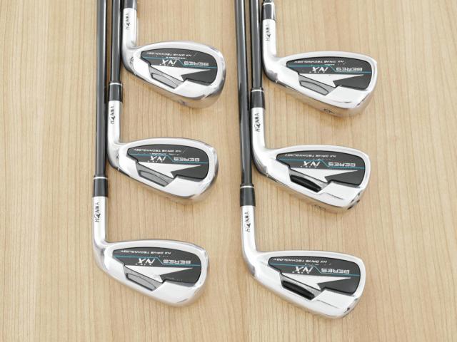 Iron set : Honma : ชุดเหล็ก Honma Beres NX (รุ่นปี 2023) มีเหล็ก 7-11,Aw (6 ชิ้น) ก้านกราไฟต์ Honma Vizard 45 Flex R