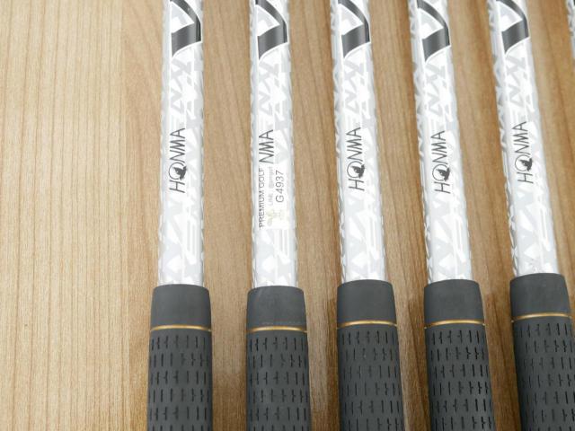 Iron set : Honma : ชุดเหล็ก Honma Beres NX (รุ่นปี 2023) มีเหล็ก 7-11,Aw (6 ชิ้น) ก้านกราไฟต์ Honma Vizard 45 Flex R