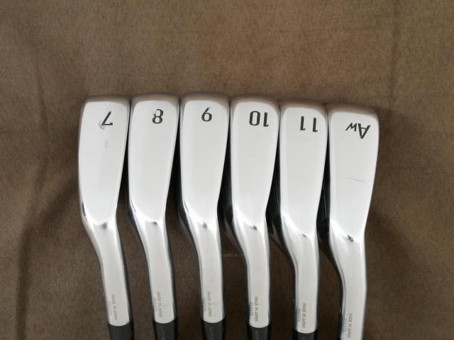 Iron set : Honma : ชุดเหล็ก Honma Beres NX (รุ่นปี 2023) มีเหล็ก 7-11,Aw (6 ชิ้น) ก้านกราไฟต์ Honma Vizard 45 Flex R