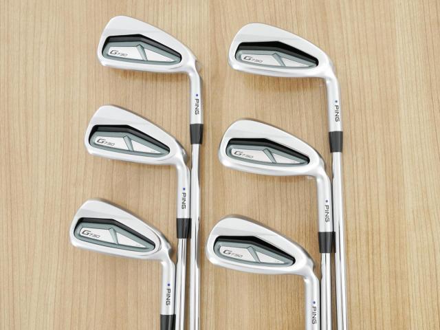 Iron set : Ping : ชุดเหล็ก Ping G730 (รุ่นล่าสุด ปี 2024 Japan Spec. ใบใหญ่ ง่ายที่สุด ไกลที่สุดของ Ping) มีเหล็ก 6-Pw,Aw (6 ชิ้น) ก้านเหล็ก Dynamic Gold EX Weight Lock Tour Issue S200