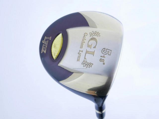 Fairway Wood : Other Brand : หัวไม้ 5 Lynx Golden GL Titanium Loft 18 Flex R