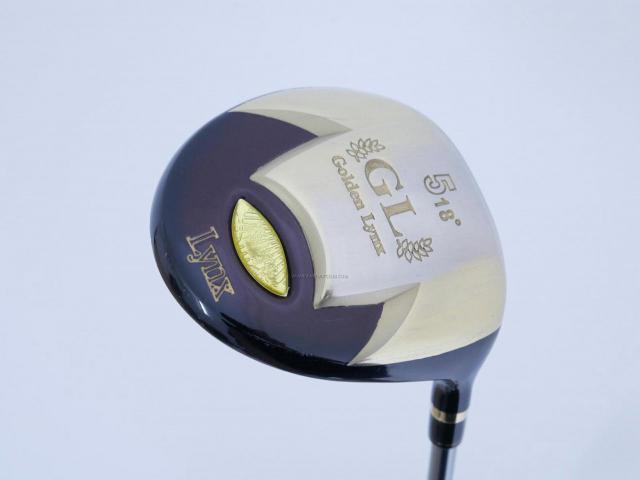Fairway Wood : Other Brand : หัวไม้ 5 Lynx Golden GL Titanium Loft 18 Flex R