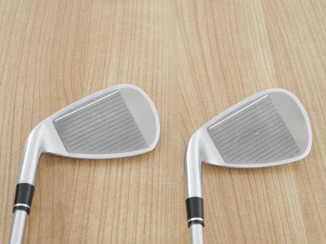 Iron set : Honma : ชุดเหล็ก Honma Bezeal 535 (ปี 2019 รุ่นนี้ใบใหญ่ที่สุดของ Honma) มีเหล็ก 6-11 (6 ชิ้น เทียบเท่า 5-Pw) ก้านกราไฟต์ Honma Vizard 48 Flex S
