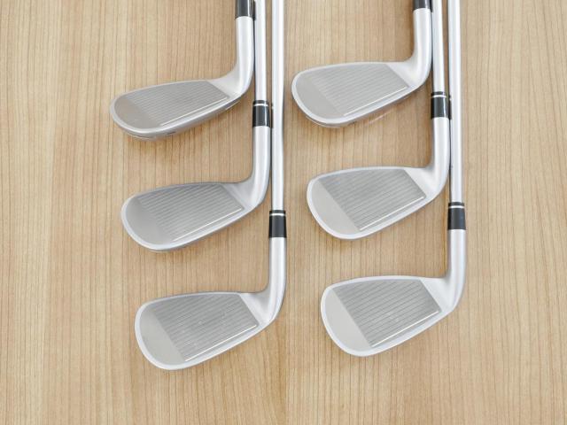 Iron set : Honma : ชุดเหล็ก Honma Bezeal 535 (ปี 2019 รุ่นนี้ใบใหญ่ที่สุดของ Honma) มีเหล็ก 6-11 (6 ชิ้น เทียบเท่า 5-Pw) ก้านกราไฟต์ Honma Vizard 48 Flex S
