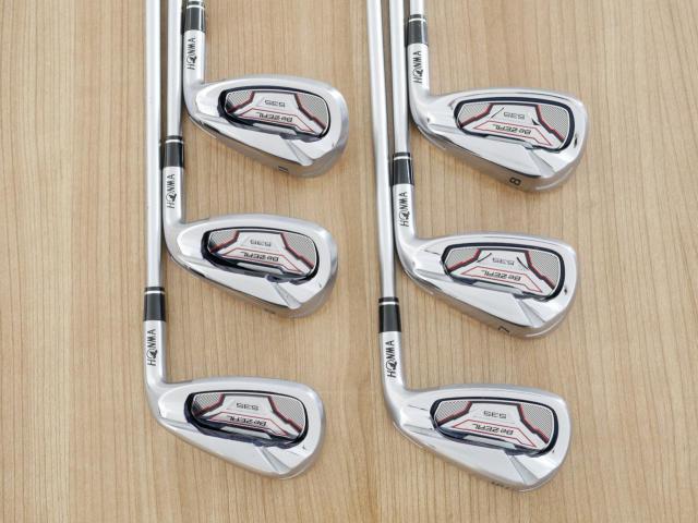 Iron set : Honma : ชุดเหล็ก Honma Bezeal 535 (ปี 2019 รุ่นนี้ใบใหญ่ที่สุดของ Honma) มีเหล็ก 6-11 (6 ชิ้น เทียบเท่า 5-Pw) ก้านกราไฟต์ Honma Vizard 48 Flex S
