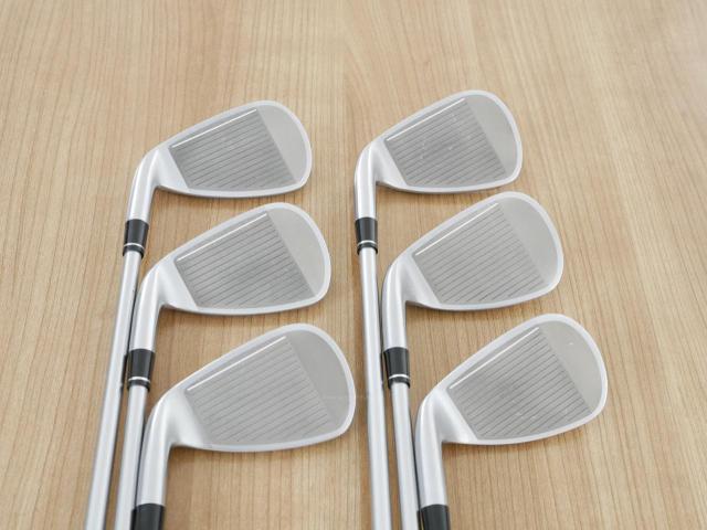 Iron set : Honma : ชุดเหล็ก Honma Bezeal 535 (ปี 2019 รุ่นนี้ใบใหญ่ที่สุดของ Honma) มีเหล็ก 6-11 (6 ชิ้น เทียบเท่า 5-Pw) ก้านกราไฟต์ Honma Vizard 48 Flex S
