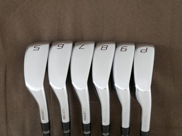 Iron set : Fourteen : ชุดเหล็ก Fourteen TC-330 (ใบใหญ่ ไกล) มีเหล็ก 5-Pw (6 ชิ้น) ก้านกราไฟต์ Mitsubishi Bassara i60 Flex R