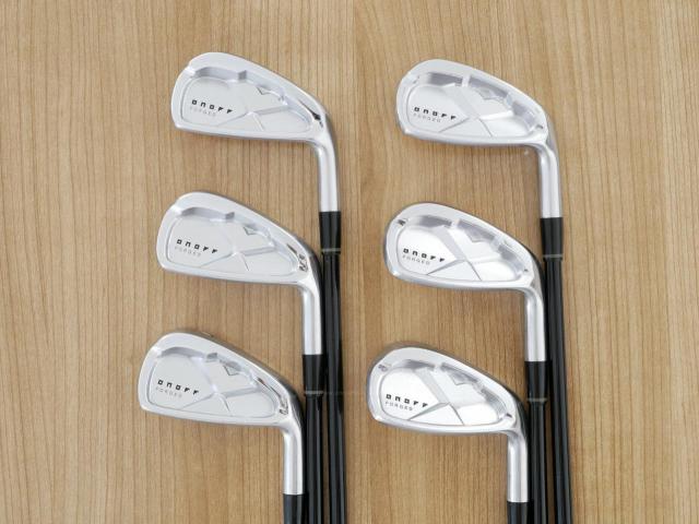 Iron set : Daiwa : ชุดเหล็ก Daiwa OnOff (Forged นุ่มมากๆ) มีเหล็ก 5-Pw (6 ชิ้น) ก้านกราไฟต์ Flex S