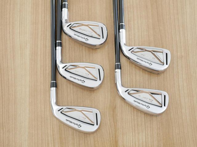Iron set : Taylormade : ชุดเหล็ก Taylormade SIM GLOIRE (รุ่นปี 2021 รุ่นท๊อปสุด Japan Spec) มีเหล็ก 6-Pw (5 ชิ้น) ก้าน Fujikura Air Speeder Flex SR