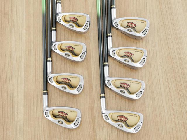 Iron set : Honma : **ก้าน 3 ดาว** ชุดเหล็ก Honma Beres IS-01 (หน้าเด้ง Maraging) มีเหล็ก 6-11,Aw,Sw (8 ชิ้น เทียบเท่า 5-Pw,Aw,Sw) ก้าน ARMRQ 6 (45) Flex R (3 ดาว)
