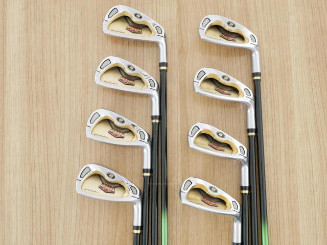 Iron set : Honma : **ก้าน 3 ดาว** ชุดเหล็ก Honma Beres IS-01 (หน้าเด้ง Maraging) มีเหล็ก 6-11,Aw,Sw (8 ชิ้น เทียบเท่า 5-Pw,Aw,Sw) ก้าน ARMRQ 6 (45) Flex R (3 ดาว)