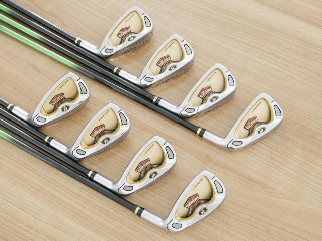 Iron set : Honma : **ก้าน 3 ดาว** ชุดเหล็ก Honma Beres IS-01 (หน้าเด้ง Maraging) มีเหล็ก 6-11,Aw,Sw (8 ชิ้น เทียบเท่า 5-Pw,Aw,Sw) ก้าน ARMRQ 6 (45) Flex R (3 ดาว)