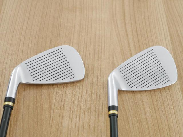 Iron set : Honma : **ก้าน 3 ดาว** ชุดเหล็ก Honma Beres IS-01 (หน้าเด้ง Maraging) มีเหล็ก 6-11,Aw,Sw (8 ชิ้น เทียบเท่า 5-Pw,Aw,Sw) ก้าน ARMRQ 6 (45) Flex R (3 ดาว)