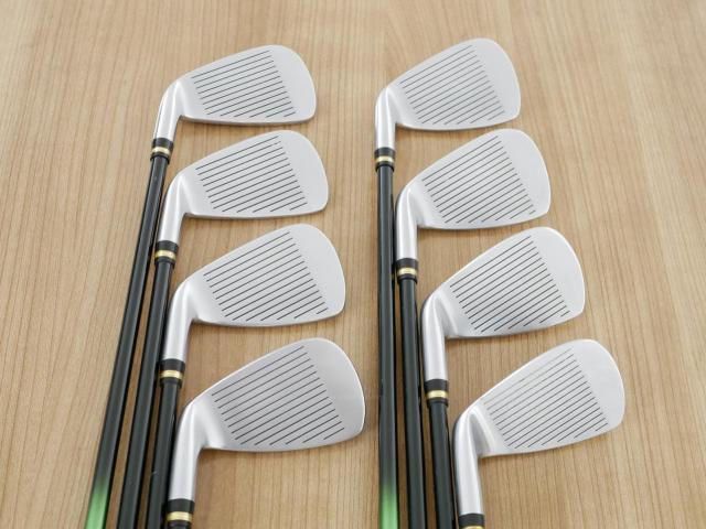 Iron set : Honma : **ก้าน 3 ดาว** ชุดเหล็ก Honma Beres IS-01 (หน้าเด้ง Maraging) มีเหล็ก 6-11,Aw,Sw (8 ชิ้น เทียบเท่า 5-Pw,Aw,Sw) ก้าน ARMRQ 6 (45) Flex R (3 ดาว)