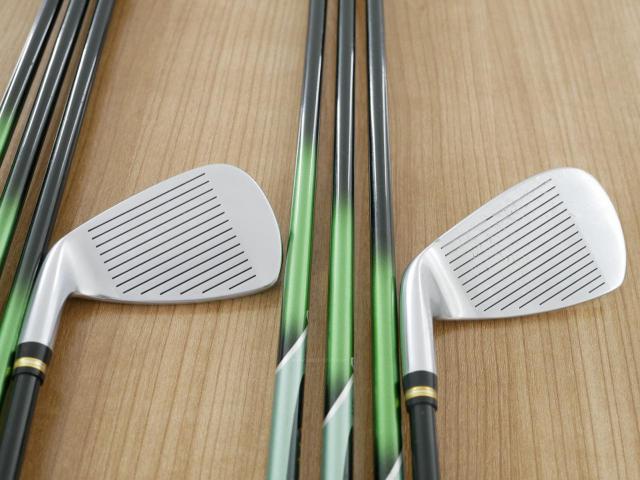Iron set : Honma : **ก้าน 3 ดาว** ชุดเหล็ก Honma Beres IS-01 (หน้าเด้ง Maraging) มีเหล็ก 6-11,Aw,Sw (8 ชิ้น เทียบเท่า 5-Pw,Aw,Sw) ก้าน ARMRQ 6 (45) Flex R (3 ดาว)