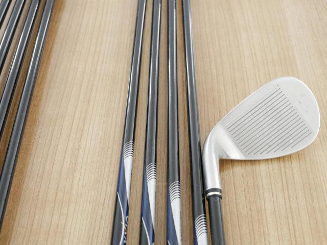 Iron set : XXIO : ชุดเหล็ก XXIO 6 (ใบใหญ่ ตีง่าย ไกล) มีเหล็ก 4-Pw,Aw,Sw (9 ชิ้น) ก้านกราไฟต์ MP-600 Flex S