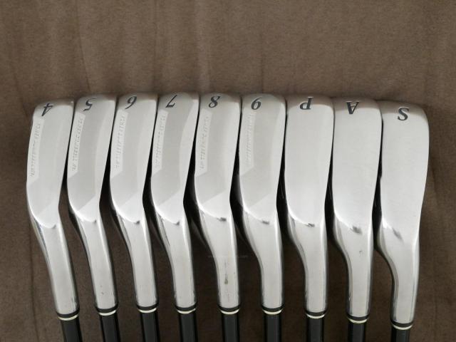 Iron set : XXIO : ชุดเหล็ก XXIO 6 (ใบใหญ่ ตีง่าย ไกล) มีเหล็ก 4-Pw,Aw,Sw (9 ชิ้น) ก้านกราไฟต์ MP-600 Flex S