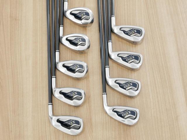 Iron set : XXIO : ชุดเหล็ก XXIO 6 (ใบใหญ่ ตีง่าย ไกล) มีเหล็ก 4-Pw,Aw,Sw (9 ชิ้น) ก้านกราไฟต์ MP-600 Flex S