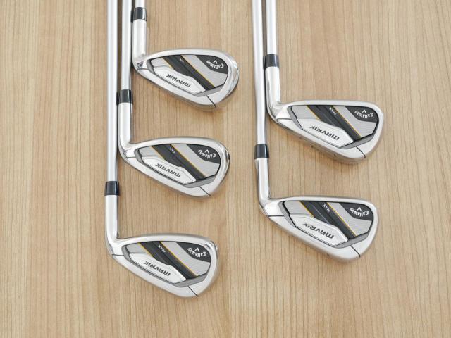 Iron set : Callaway : ชุดเหล็ก Callaway Mavrik MAX (ออกปี 2020 ตีง่าย ไกลมากๆ) มีเหล็ก 6-Pw (5 ชิ้น) ก้านกราไฟต์ Mitsubishi Diamana 40 Flex R