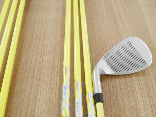 Iron set : Katana : ชุดเหล็ก Katana Sword LX-880 (เหล็กยาวเป็น Utility ตีง่าย) มีเหล็ก 6-Pw,Aw,Sw (7 ชิ้น) ก้านกราไฟต์ Fujikura Speeder Five Flex R