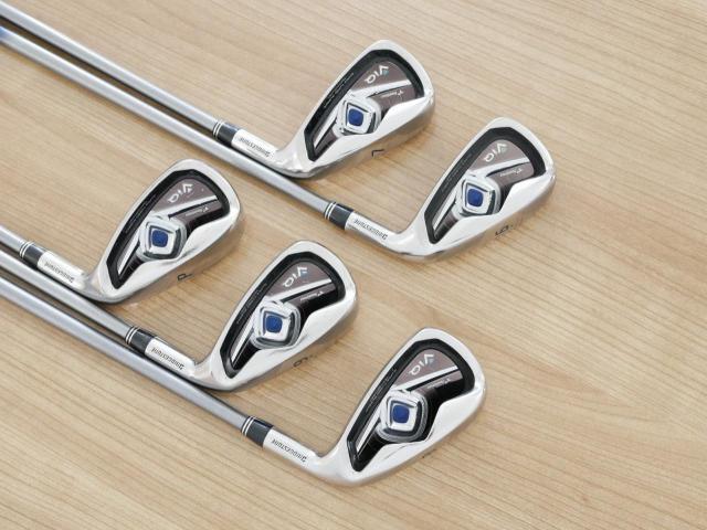 Iron set : Tourstage : ชุดเหล็ก Tourstage VIQ มีเหล็ก 6-Pw (5 ชิ้น) ก้านกราไฟต์ FLex R