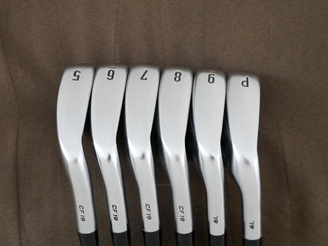 Iron set : Callaway : ชุดเหล็ก Callaway APEX Forged (ออกปี 2019) มีเหล็ก 5-Pw (6 ชิ้น) ก้านเหล็ก NS Pro Modus 105 Flex S