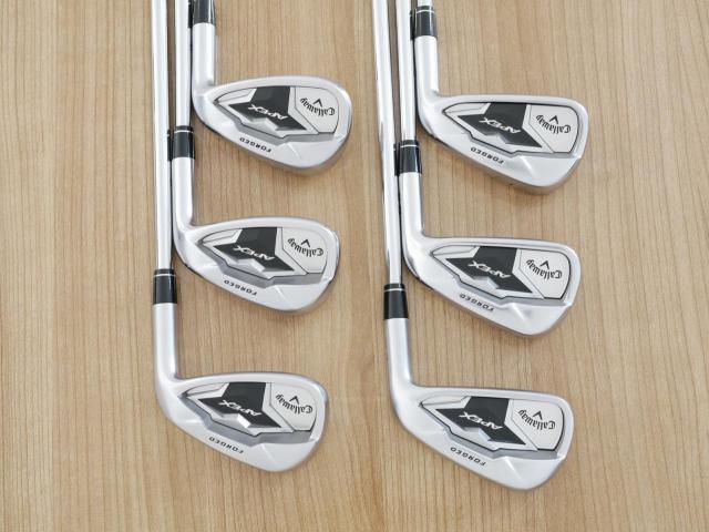 Iron set : Callaway : ชุดเหล็ก Callaway APEX Forged (ออกปี 2019) มีเหล็ก 5-Pw (6 ชิ้น) ก้านเหล็ก NS Pro Modus 105 Flex S