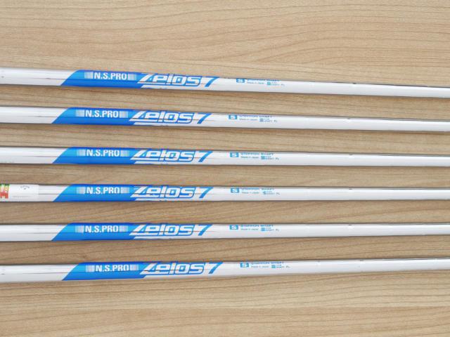 Iron set : Callaway : ชุดเหล็ก Callaway APEX DCB Forged (ปี 2022) มีเหล็ก 5-Pw (6 ชิ้น) ก้านเหล็ก NS Pro ZELOS 7 Flex S