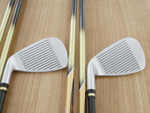 Iron set : Honma : **มีตำหนิ** ชุดเหล็ก Honma Beres IS-01 (หน้าเด้ง Maraging) มีเหล็ก 6-11 (6 ชิ้น เทียบเท่า 5-Pw) ก้าน ARMRQ 6 (49) FLex R (2 ดาว)