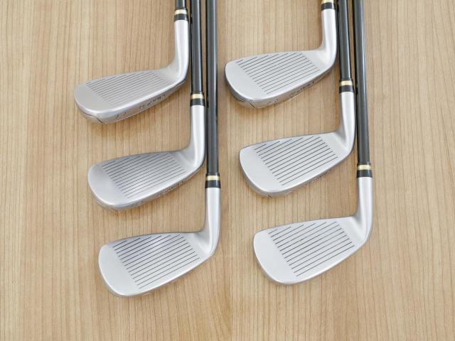 Iron set : Honma : **มีตำหนิ** ชุดเหล็ก Honma Beres IS-01 (หน้าเด้ง Maraging) มีเหล็ก 6-11 (6 ชิ้น เทียบเท่า 5-Pw) ก้าน ARMRQ 6 (49) FLex R (2 ดาว)
