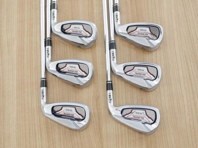 Iron set : Honma : ชุดเหล็ก Honma Bezeal 535 (ปี 2019 รุ่นนี้ใบใหญ่ที่สุดของ Honma) มีเหล็ก 5-10 (6 ชิ้น) ก้านเหล็ก NS Pro 950 Flex S
