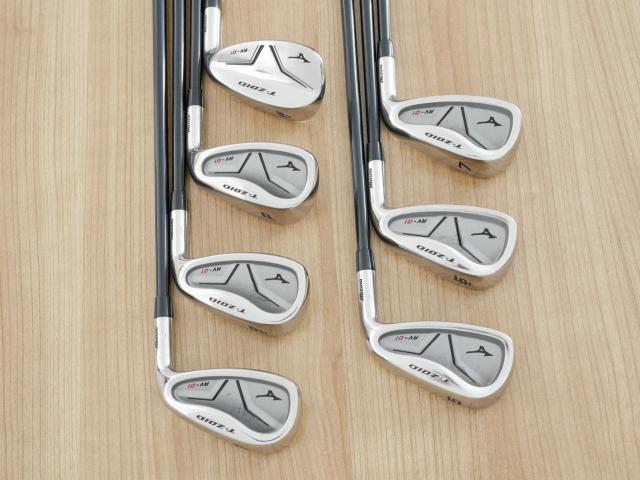 Iron set : Mizuno : ชุดเหล็ก Mizuno T-Zoid RV-01 มีเหล็ก 5-Pw,Sw (7 ชิ้น) ก้านกราไฟต์ FLex S