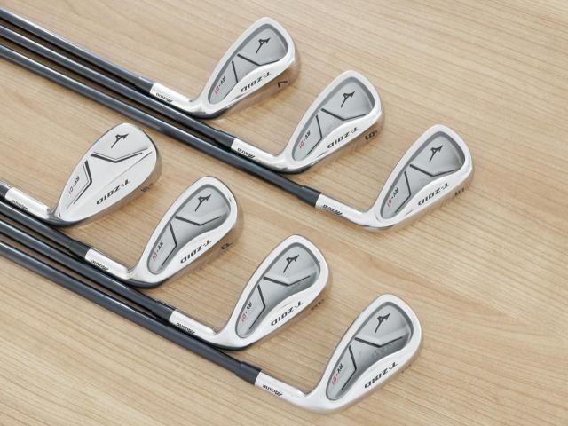 Iron set : Mizuno : ชุดเหล็ก Mizuno T-Zoid RV-01 มีเหล็ก 5-Pw,Sw (7 ชิ้น) ก้านกราไฟต์ FLex S