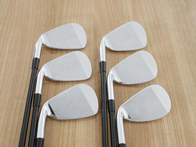 Iron set : Mizuno : ชุดเหล็ก Mizuno JPX EIII SV Hot Metal (ตัวท้อป ใบใหญ่ที่สุดของ Mizuno ตีง่ายมาก หน้าเด้ง ตีไกล) มีเหล็ก 6-Pw,Aw (6 ชิ้น) ก้านกราไฟต์ Flex SR