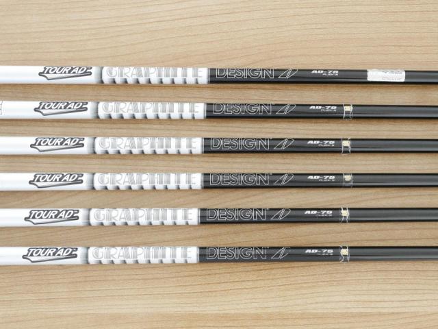 Iron set : Mizuno : ชุดเหล็ก Mizuno JPX 923 Forged (ออกปี 2023 ตัวท๊อป นุ่ม แน่น) มีเหล็ก 5-Pw (6 ชิ้น) ก้านกราไฟต์ Tour AD 75 Flex S