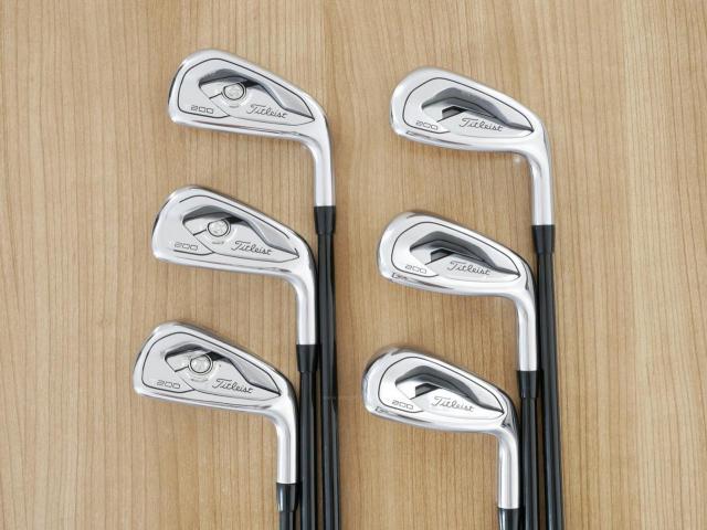 Iron set : Titleist : ชุดเหล็ก Titleist T200 (รุ่นปี 2020) มีเหล็ก 5-Pw (6 ชิ้น) ก้านกราไฟต์ Mitsubishi KUROKAGE 60i Flex R