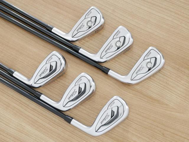 Iron set : Titleist : ชุดเหล็ก Titleist T200 (รุ่นปี 2020) มีเหล็ก 5-Pw (6 ชิ้น) ก้านกราไฟต์ Mitsubishi KUROKAGE 60i Flex R