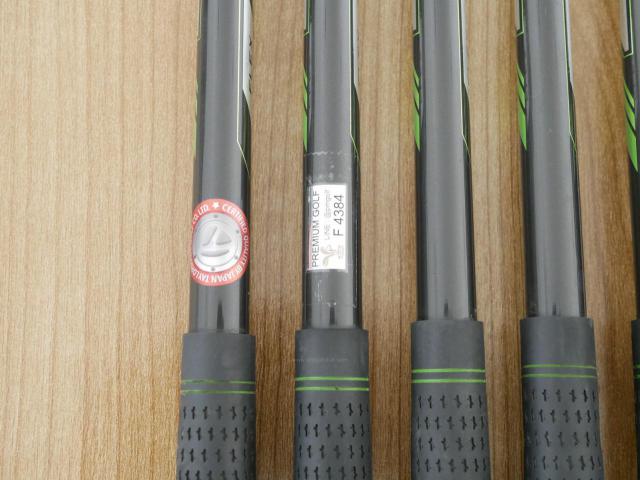 Iron set : Taylormade : ชุดเหล็ก Taylormade RocketBladez มีเหล็ก 7-Pw,Sw (5 ชิ้น) ก้านกราไฟต์ Flex R