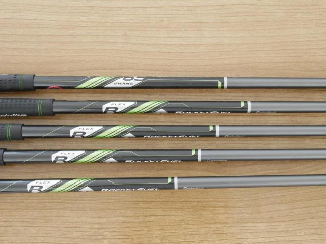 Iron set : Taylormade : ชุดเหล็ก Taylormade RocketBladez มีเหล็ก 7-Pw,Sw (5 ชิ้น) ก้านกราไฟต์ Flex R