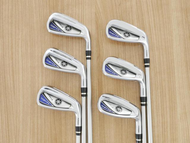 Iron set : Yamaha : ชุดเหล็ก Yamaha Inpres UD+2 (ออกปี 2019 ตีไกลที่สุด ไกลกว่าเหล็กทั่วไป 2 เบอร์ หน้าเด้ง COR 0.822) มีเหล็ก 6-Pw,Aw (6 ชิ้น) ก้านกราไฟต์ Fujikura MCI Flex R