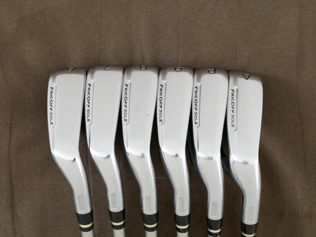 Iron set : Yamaha : ชุดเหล็ก Yamaha Inpres UD+2 (ออกปี 2019 ตีไกลที่สุด ไกลกว่าเหล็กทั่วไป 2 เบอร์ หน้าเด้ง COR 0.822) มีเหล็ก 6-Pw,Aw (6 ชิ้น) ก้านกราไฟต์ Fujikura MCI Flex R