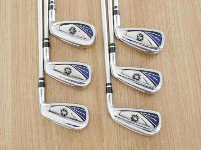 Iron set : Yamaha : ชุดเหล็ก Yamaha Inpres UD+2 (ออกปี 2019 ตีไกลที่สุด ไกลกว่าเหล็กทั่วไป 2 เบอร์ หน้าเด้ง COR 0.822) มีเหล็ก 6-Pw,Aw (6 ชิ้น) ก้านกราไฟต์ Fujikura MCI Flex R