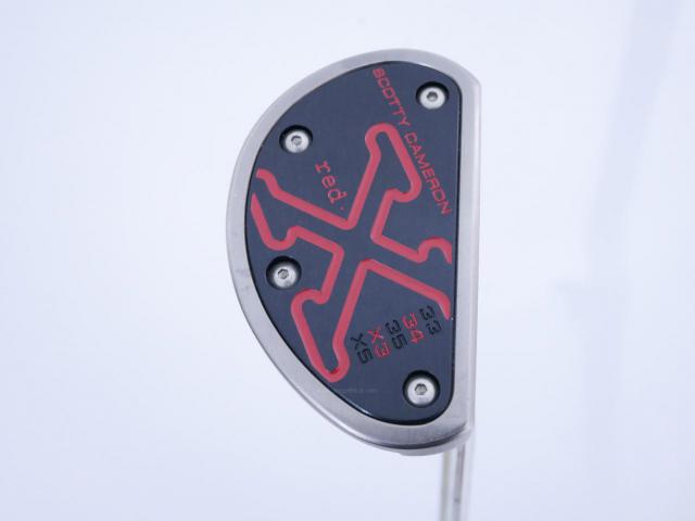 Putter : All : พัตเตอร์ Scotty Camaron Red X3 (Mallet) ยาว 34 นิ้ว