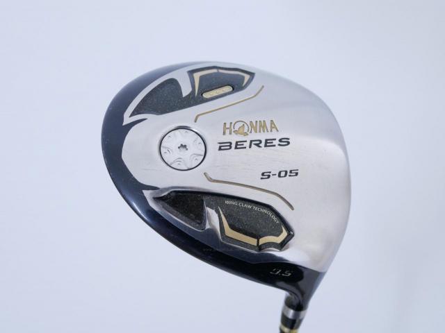 Driver : Honma : **มีบุบ ก้าน 3 ดาว** Honma Beres S-05 (รุ่นปี 2017) Loft 9.5 ก้าน ARMRQ ∞ (53) Flex R (3 ดาว)